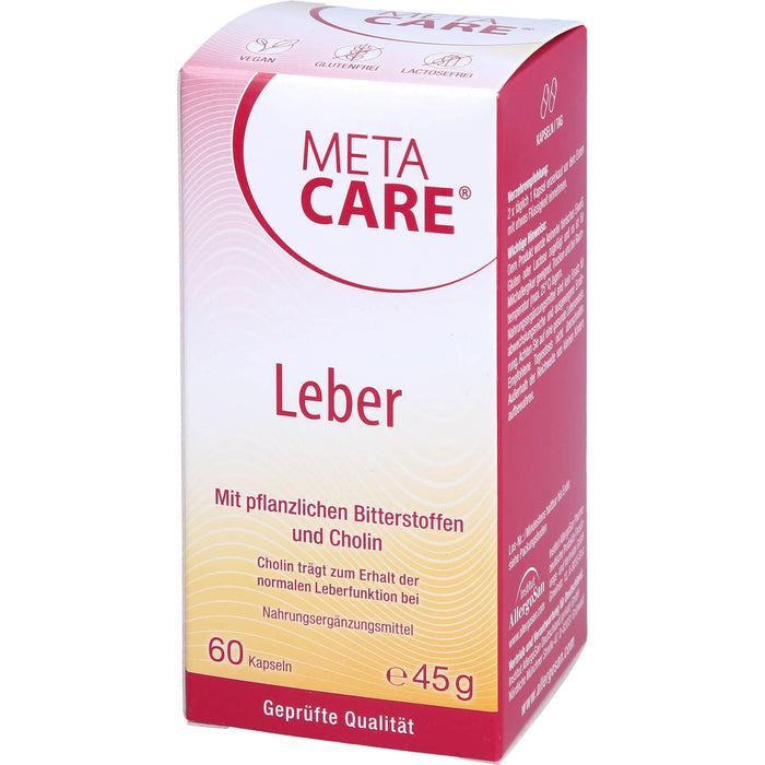 metacare Leber Kapseln, 60 pc Capsules