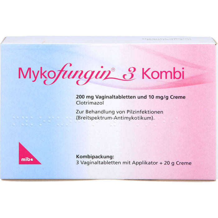 Mykofungin 3 Kombi Vaginaltabletten und Creme, 1 pcs. Combipack