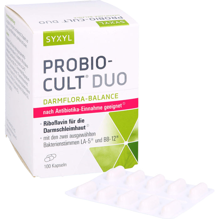 SYXYL Probio-Cult Duo Darmflora-Balance Kapseln, 100 pcs. Capsules