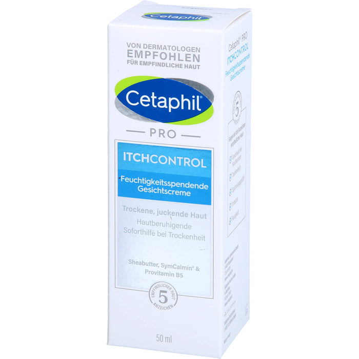 Cetaphil Pro Itch Control Gesichtscreme, 50 ml Cream