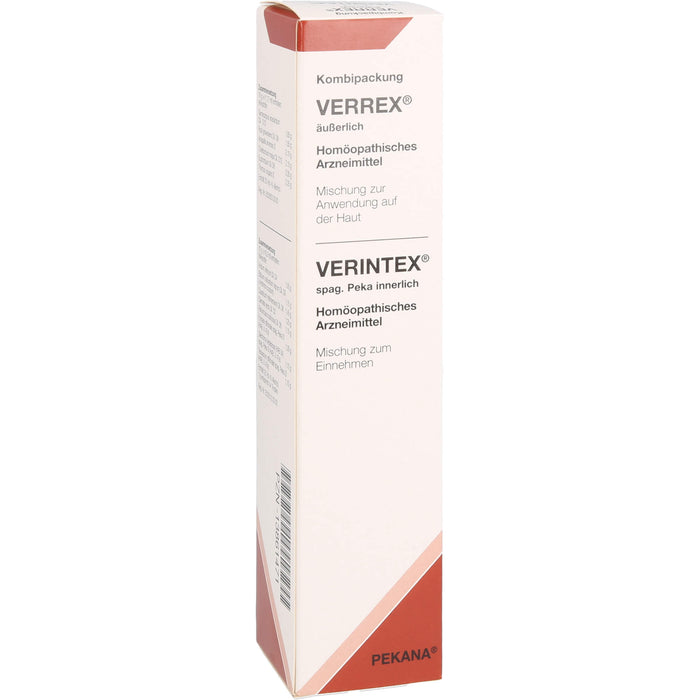 Verintex spag. Peka innerlich/Verrex äußerlich Kombipack., 1 P KPG