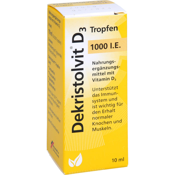 Dekristolvit D3 Tropfen 1000 I.E., 10 ml Solution