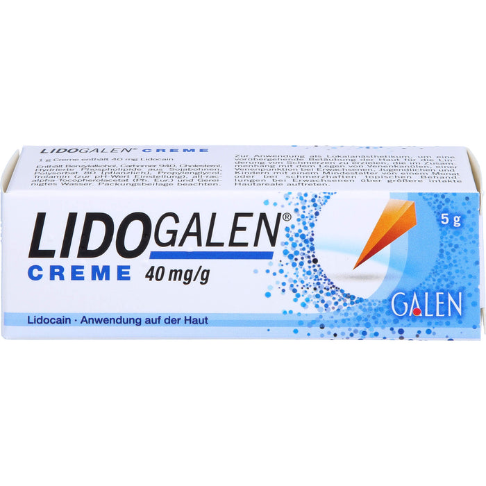 LIDOGALEN Creme, 5 g Crème