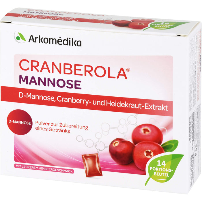 Arkomédika Cranberola Mannose Pulver, 14 pcs. Sachets