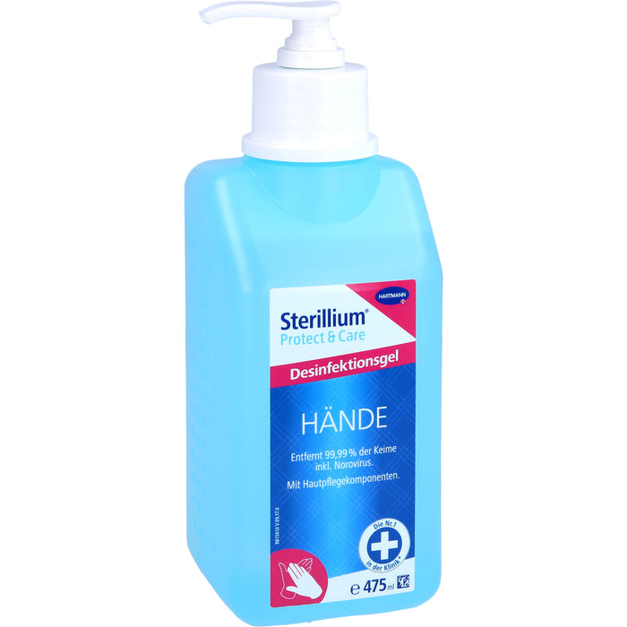 Sterillium Protect & Care Gel mit Pumpe, 475 ml Gel