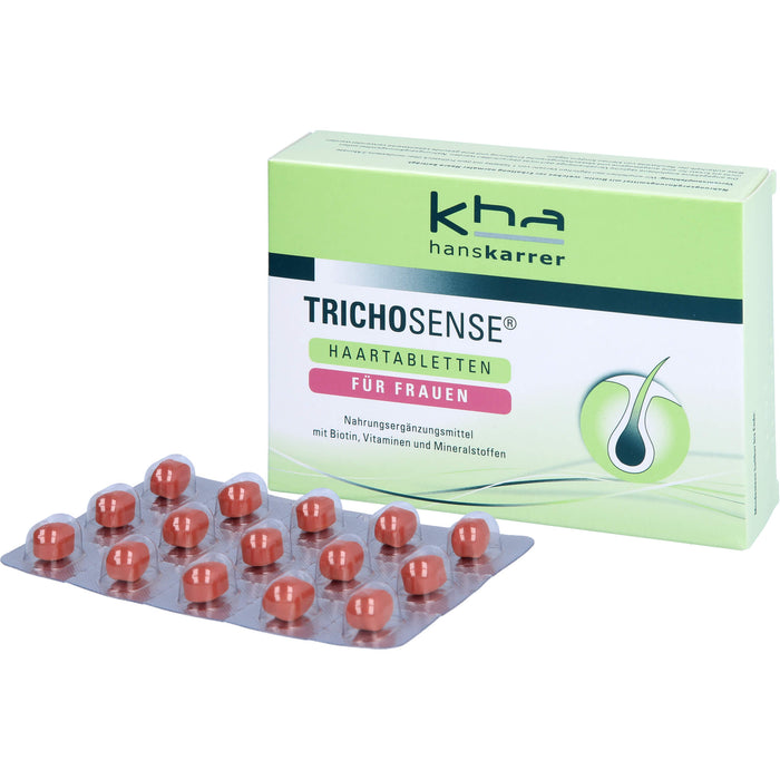 TRICHOSENSE Haartabletten für Frauen, 30 pc Tablettes