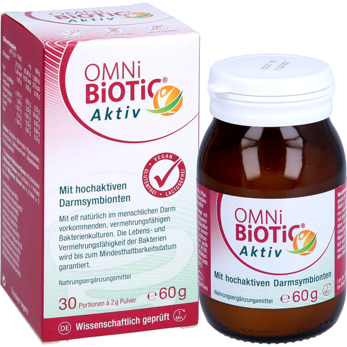 OMNi-BiOTiC Aktiv Pulver, 60 g Poudre