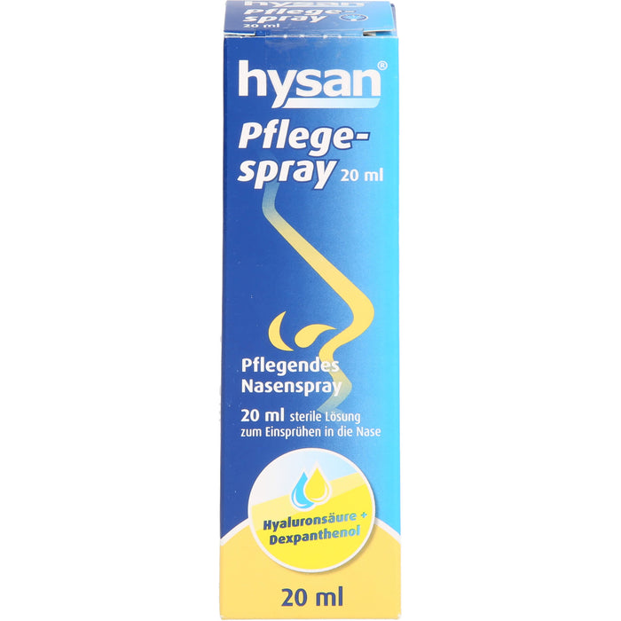 hysan Pflegespray zur verbesserten Befeuchtung der Nasenschleimhaut, 20 ml Solution