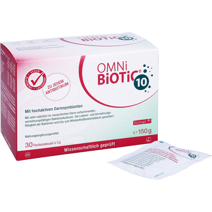 OMNi-BiOTiC 10 mit hochaktiven Darmsymbionten Portionsbeutel, 30 pc Sachets