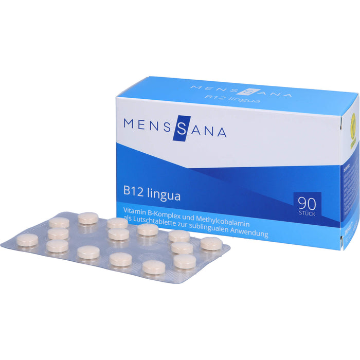 MensSana B12 lingua Lutschtabletten, 90 pcs. Tablets