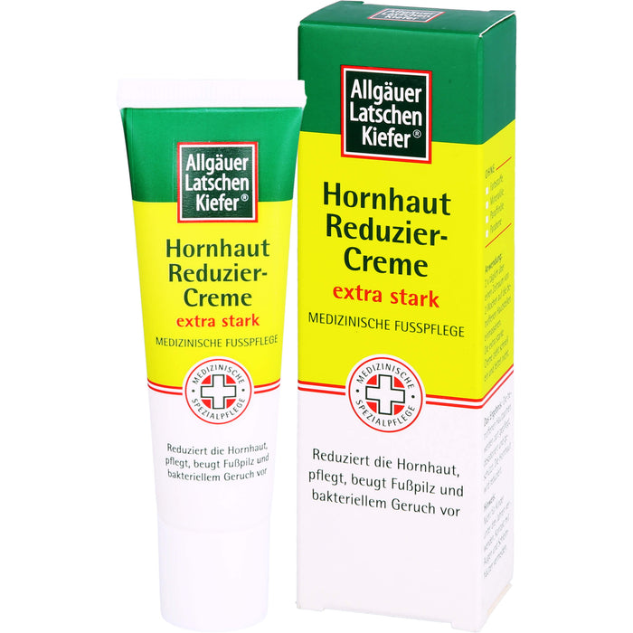 Allgäuer Latschenkiefer Hornhaut Reduziercreme extra stark, 30 ml Cream