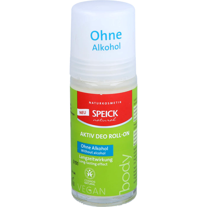 Speick Natural Aktiv Deo Roll-on ohne Alkohol, 50 ml FLU