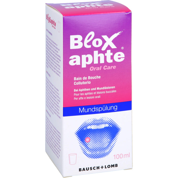 Bloxaphte Oral Care Mundspülung, 100 ml MUW