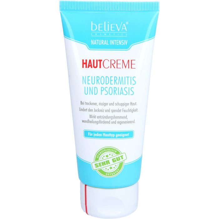 believa Natural Intensiv Pflegecreme, 100 ml Cream