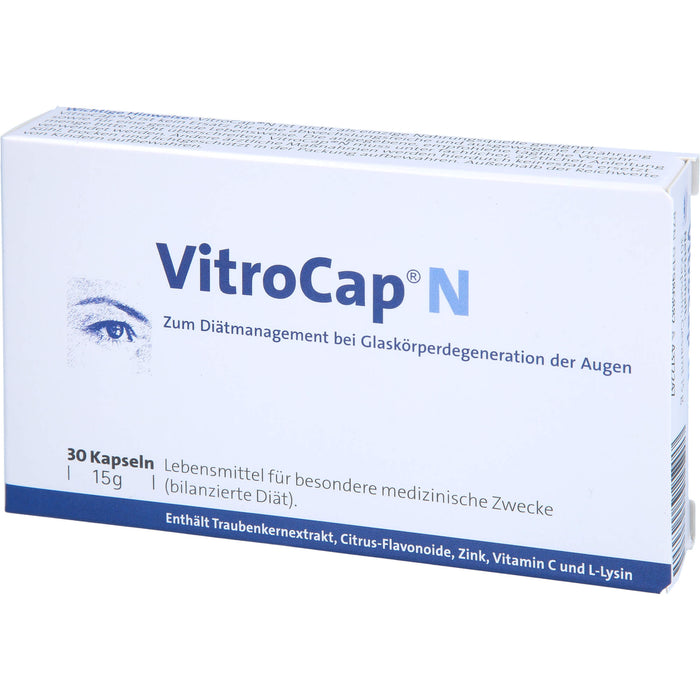 VitroCap N Kapseln bei Glaskörperdegeneration der Augen, 30 St. Kapseln