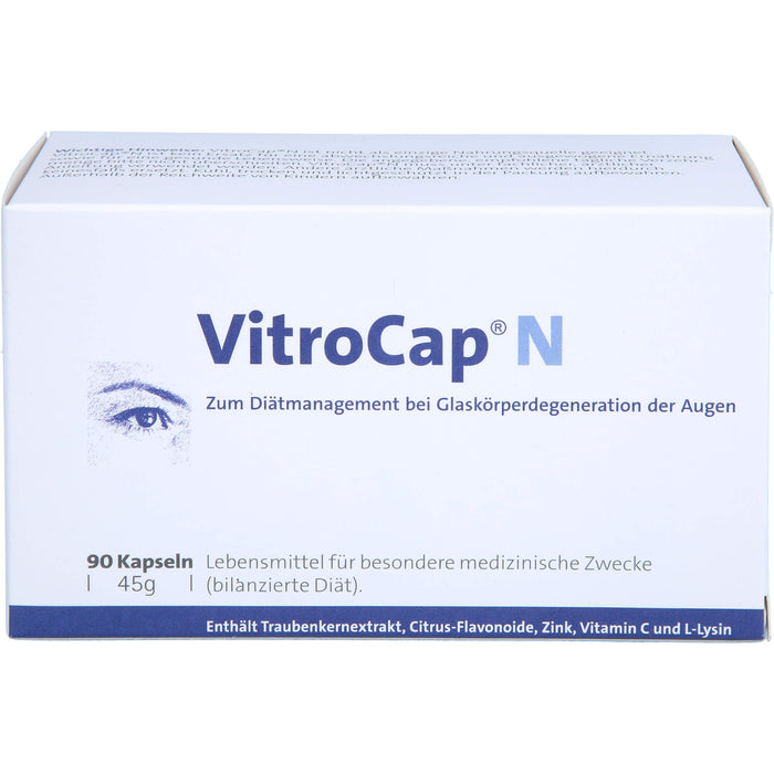 VitroCap N Kapseln bei Glaskörperdegeneration der Augen, 90 pc Capsules