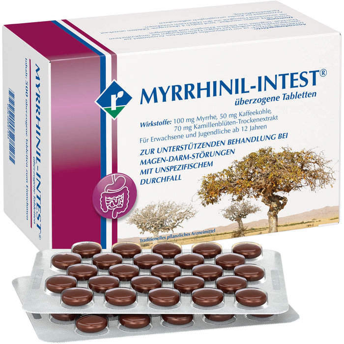 MYRRHINIL-INTEST überzogene Tabletten, 500 pcs. Tablets