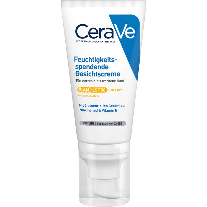 CeraVe feuchtigkeitsspendende Gesichtscreme, 52 ml Crème