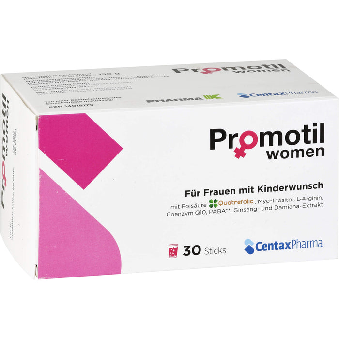 Promotil Women Sticks für Frauen mit Kinderwunsch, 30 pcs. Sachets