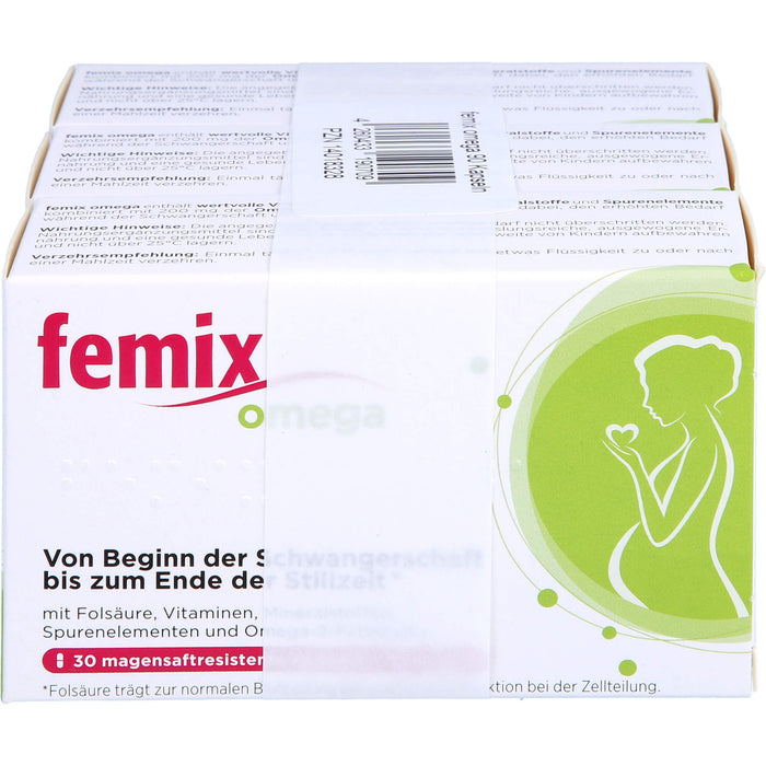 Femix Omega Kapseln Schwangerschaft & Stillzeit, 90 pc Capsules