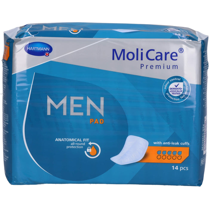 MoliCare Premium MEN PAD 5 Tropfen, 12X14 St