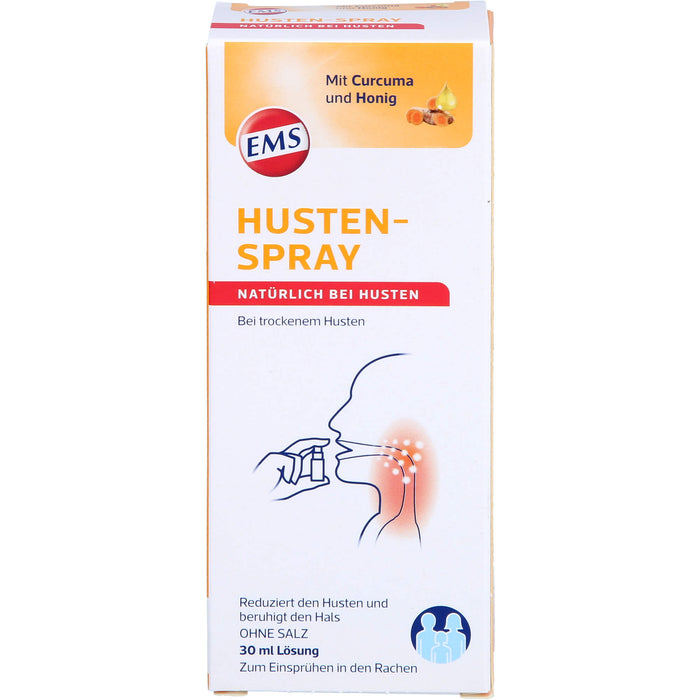 EMS Hustenspray bei trockenem Husten, 30 ml Lösung