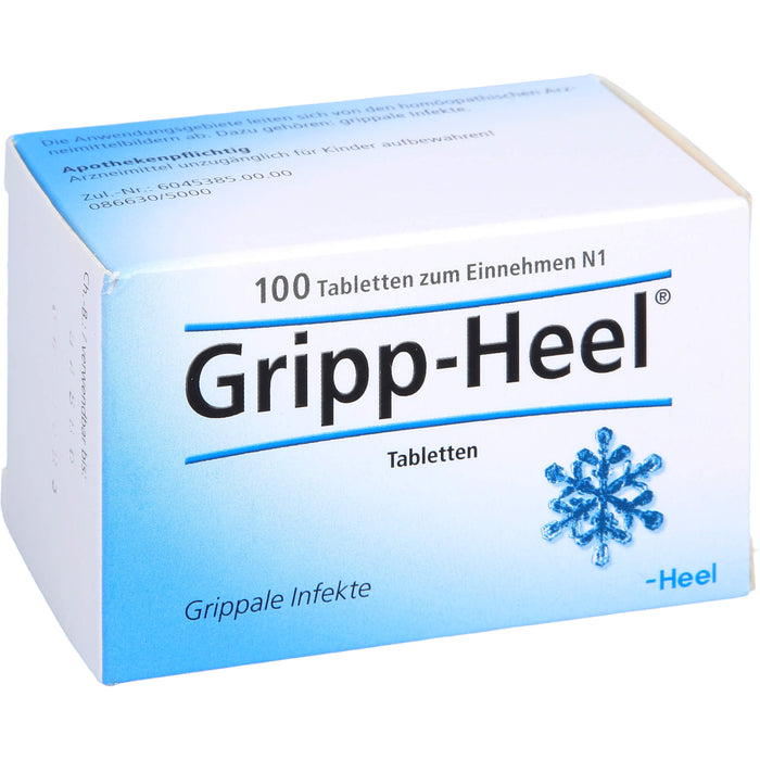 Gripp-Heel Tabletten bei grippalen Infekten, 100 pc Tablettes