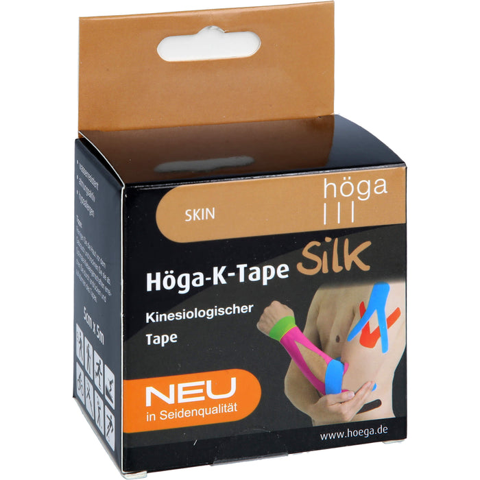 Höga-K-Tape Silk 5cmx5m skin KinesiologischerTape, 1 pcs. Patch