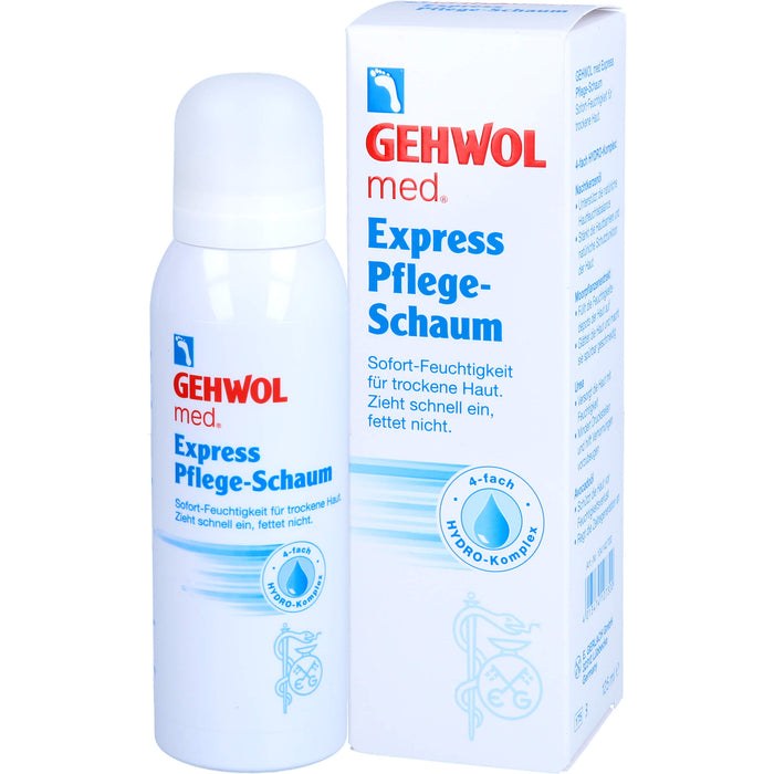 GEHWOL med Express Pflege-Schaum, 125 ml Mousse