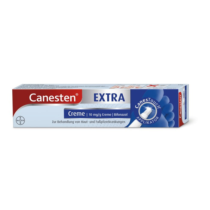 Canesten Extra Creme zur Behandlung von Haut- und Fußpilzerkrankungen, 15 g Creme