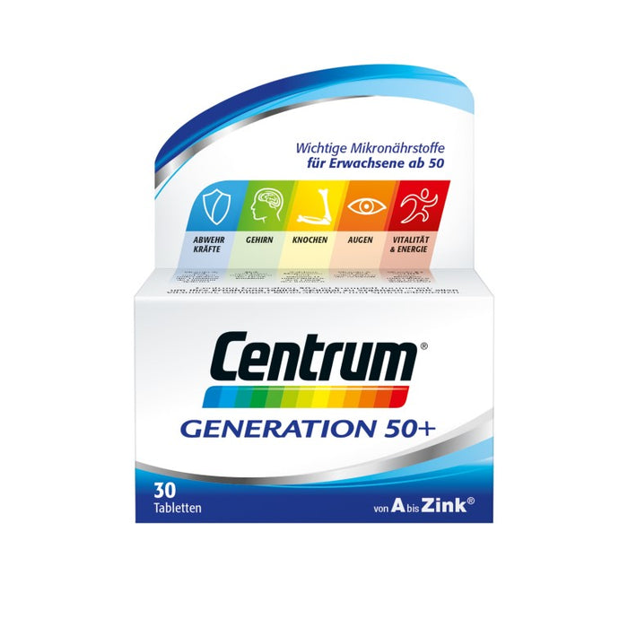 Centrum Generation 50+ Tabletten, 30 pcs. Tablets