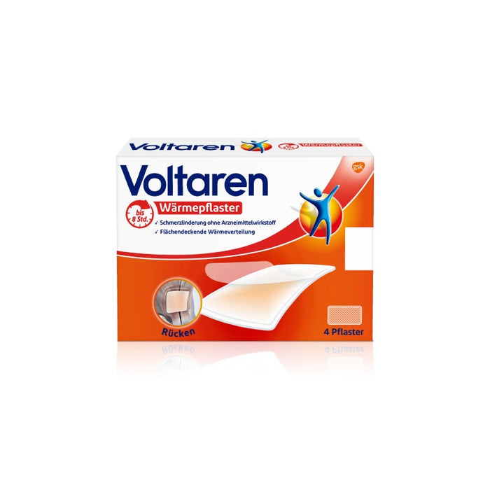 Voltaren Wärmepflaster Rücken, 4 pc Pansement