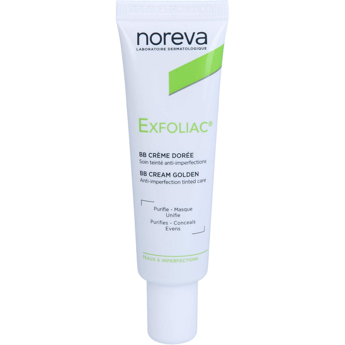 Noreva exfoliac getönte BB-Creme dunkel, 30 ml Crème