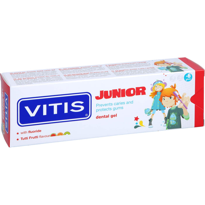 VITIS Junior Gel Zahnpasta, 75 ml ZPA