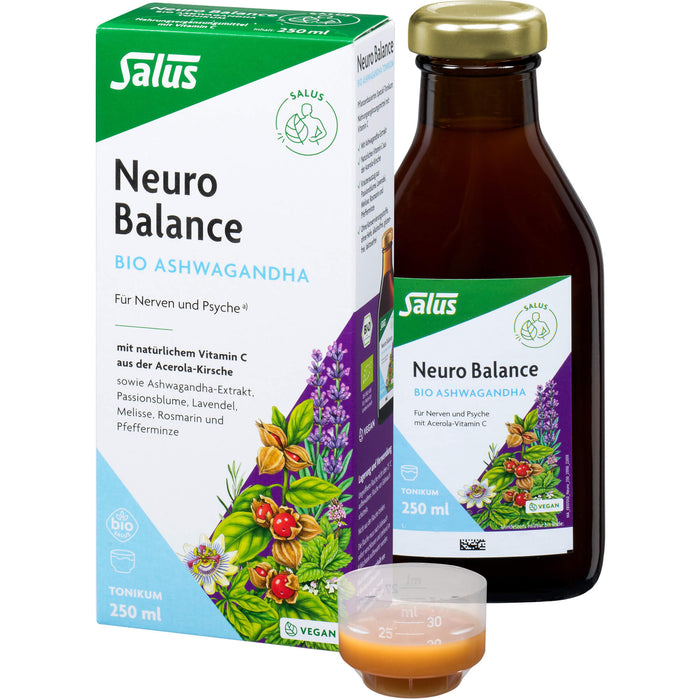 Salus Neuro Balance Ashwagandha Bio Tonikum, 250 ml Lösung