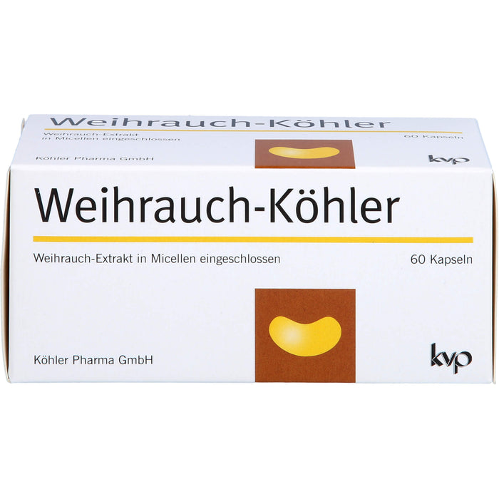 Weihrauch-Köhler Kapseln, 60 pcs. Capsules