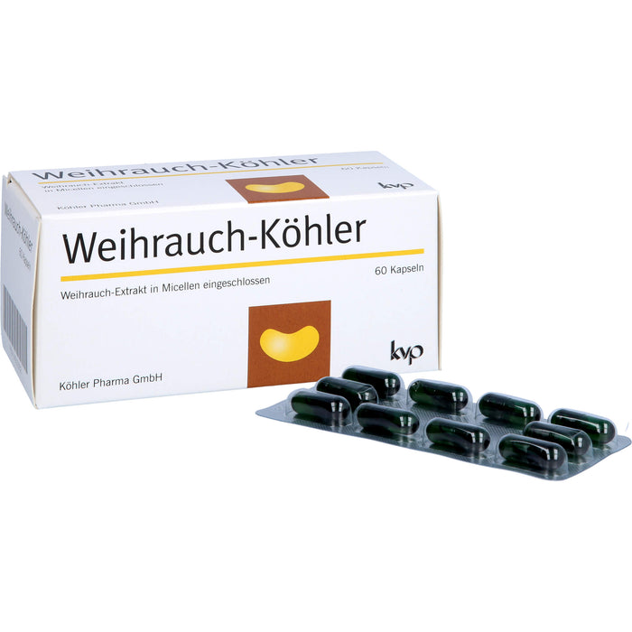 Weihrauch-Köhler Kapseln, 60 pcs. Capsules