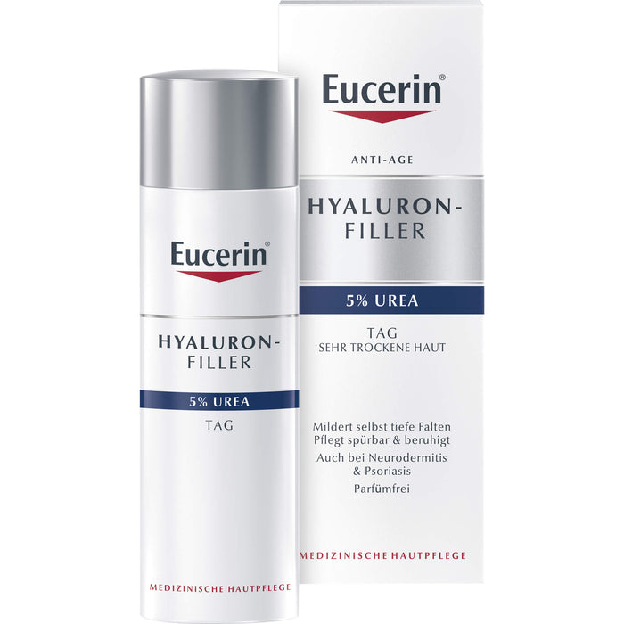 Eucerin Anti-Age Hyaluron-Filler Creme 5 % Urea Tag, 50 ml Crème