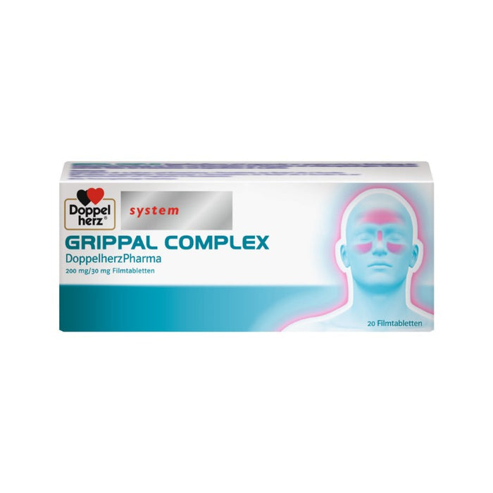 Doppelherz system Grippal Complex Tabletten, 20 pc Tablettes