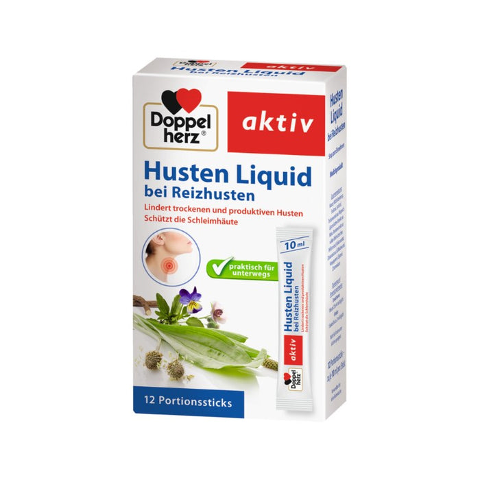 Doppelherz Husten Liquid, 12 St SIR