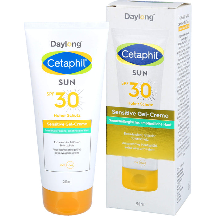 Cetaphil sun Daylong 30 sensitive Gel-Creme Körper, 200 ml Crème