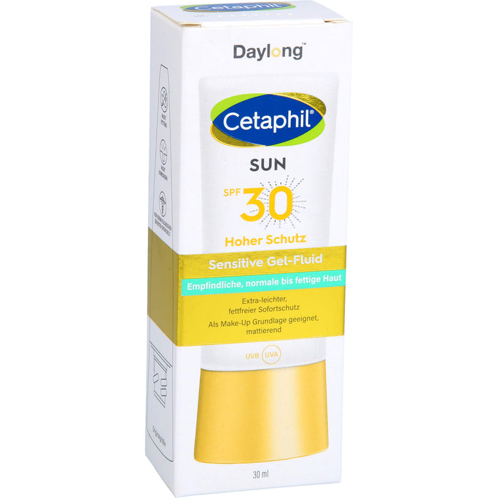 Cetaphil sun Daylong 30 sensitive Gel-Fluid Gesicht, 30 ml Gel