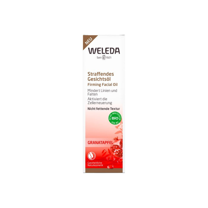 WELEDA straffendes Gesichtsöl Granatapfel, 30 ml Huile