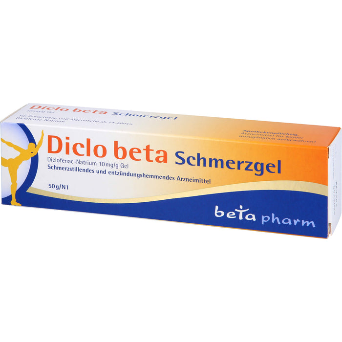 Diclo beta Schmerzgel, 50 g GEL