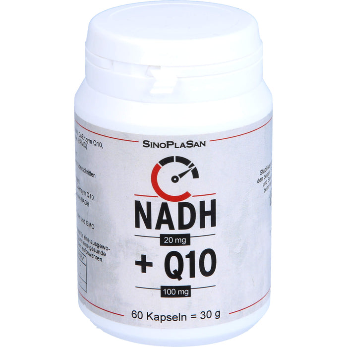 NADH 20 mg + Q10 100 mg, 60 St KAP