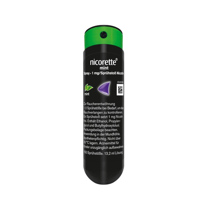 nicorette mint Spray zur Raucherentwöhnung, 1 St. Spray