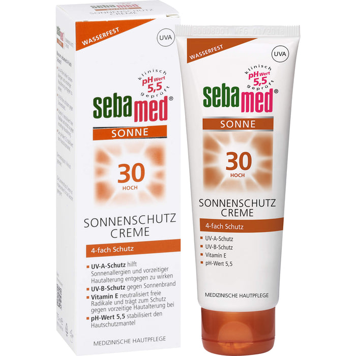 sebamed Sonnenschutz Creme LSF 30, 75 ml CRE