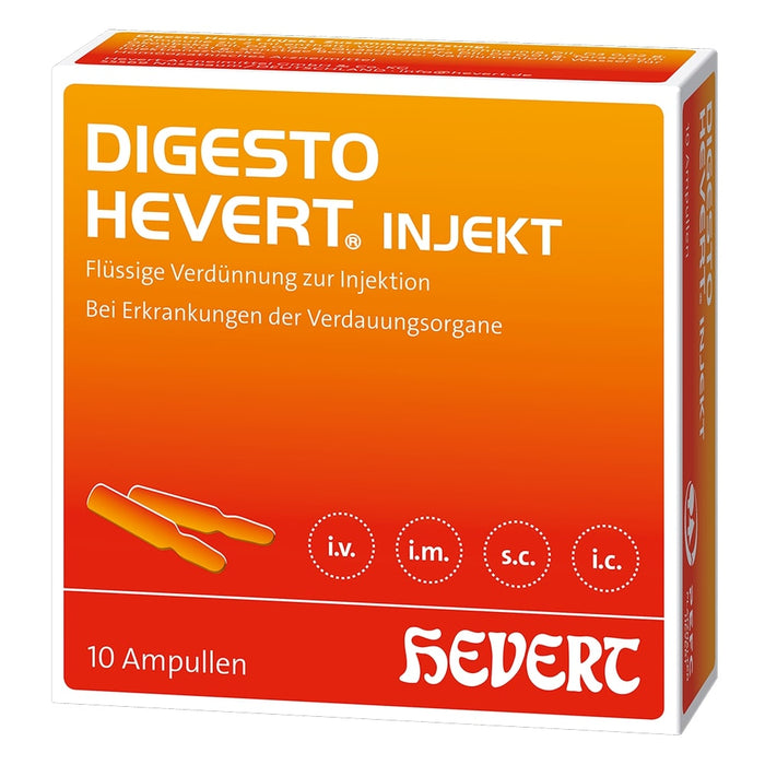 Digesto Hevert injekt Ampullen, 10 pcs. Ampoules