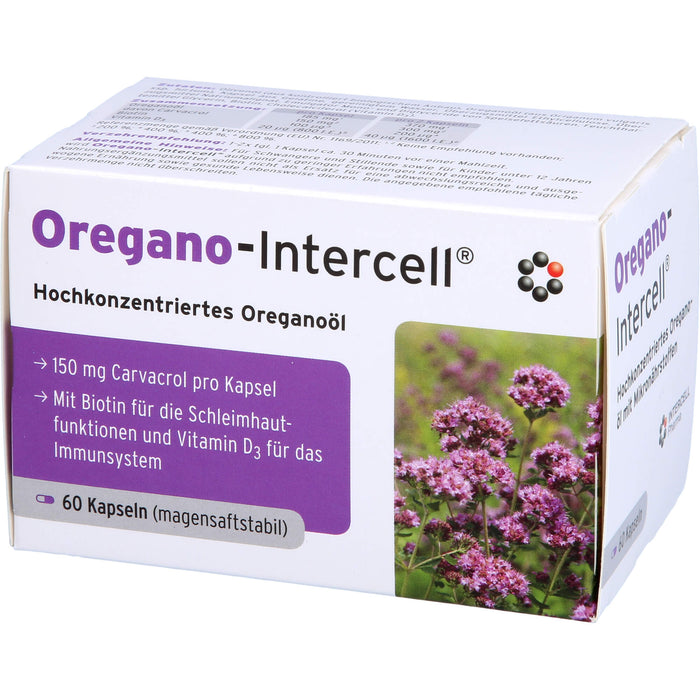 Oregano-Intercell Kapseln, 60 pcs. Capsules