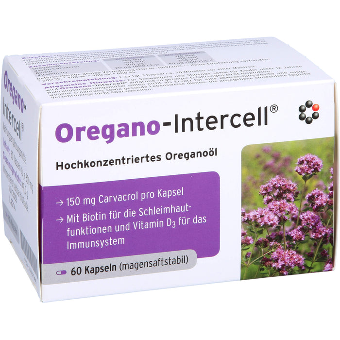 Oregano-Intercell Kapseln, 60 St. Kapseln